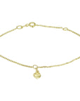 14K Geelgoud Armband Hart 16,5 - 18,5 Cm 4020299 - PansiteNederland.nl