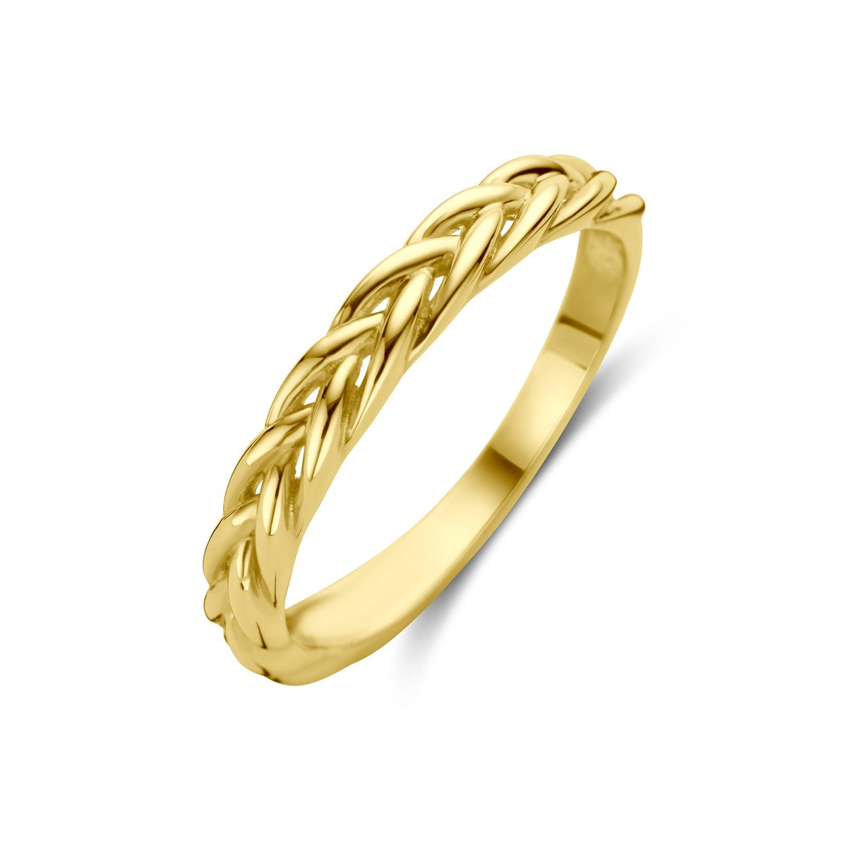 14K Geelgoud Ring Gevlochten 4020334 - PansiteNederland.nl