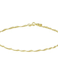 singapore 1,2 mm 14K geelgoud