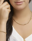 14K geelgoud collier anker 5,7 mm 45 cm 4020521 - PansiteNederland.nl