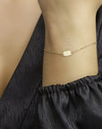 14K Geelgoud Armband Ovaal 17 - 19 Cm 4020592 - PansiteNederland.nl