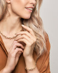 14K Geelgoud Armband Anker 8,8 Mm 19 Cm 4020647