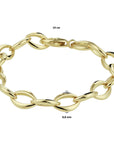 14K Geelgoud Armband Anker 8,8 Mm 19 Cm 4020647