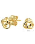14K Geelgouden oorknoppen knoop - 4020697 - PansiteNederland.nl