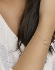 14K Geelgoud Armband Rondje 0,8 Mm 16,5 - 17,5 - 18,5 Cm 4020729 - PansiteNederland.nl