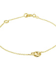 14K Geelgoud Armband Rondjes 0,9 Mm 16 - 18 Cm 4020731 - PansiteNederland.nl