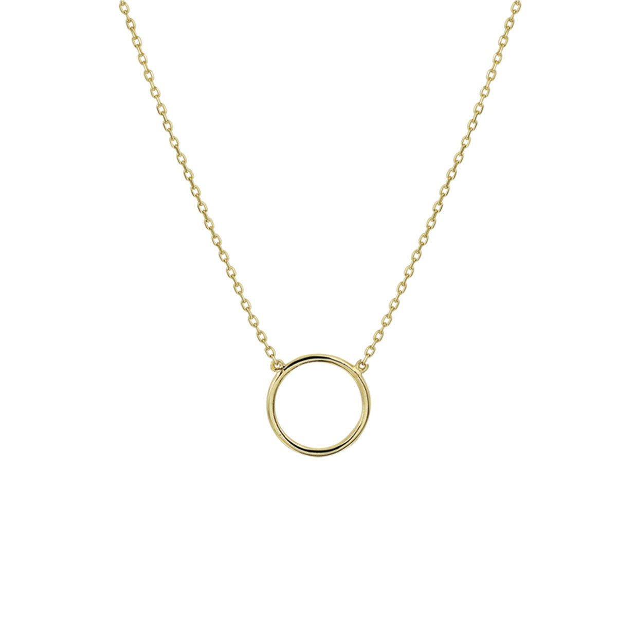 14K geelgoud collier rondje 0,8 mm 40 - 44 cm 4020738 - PansiteNederland.nl