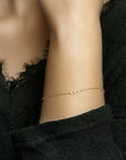 14K Geelgoud Armband Rondjes 17 - 18 - 19 Cm 4020746 - PansiteNederland.nl