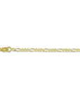 14K Geelgouden enkelbandje figaro 1,6 mm 4020759 - PansiteNederland.nl