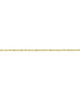 14K Geelgouden enkelbandje singapore 2,3 mm 4020765 - PansiteNederland.nl