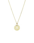14K Geelgoud Collier Letter 40 - 42 - 44 Cm 4020799