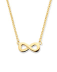 14K geelgoud collier infinity 41,5 - 44,5 cm 4020957 - PansiteNederland.nl