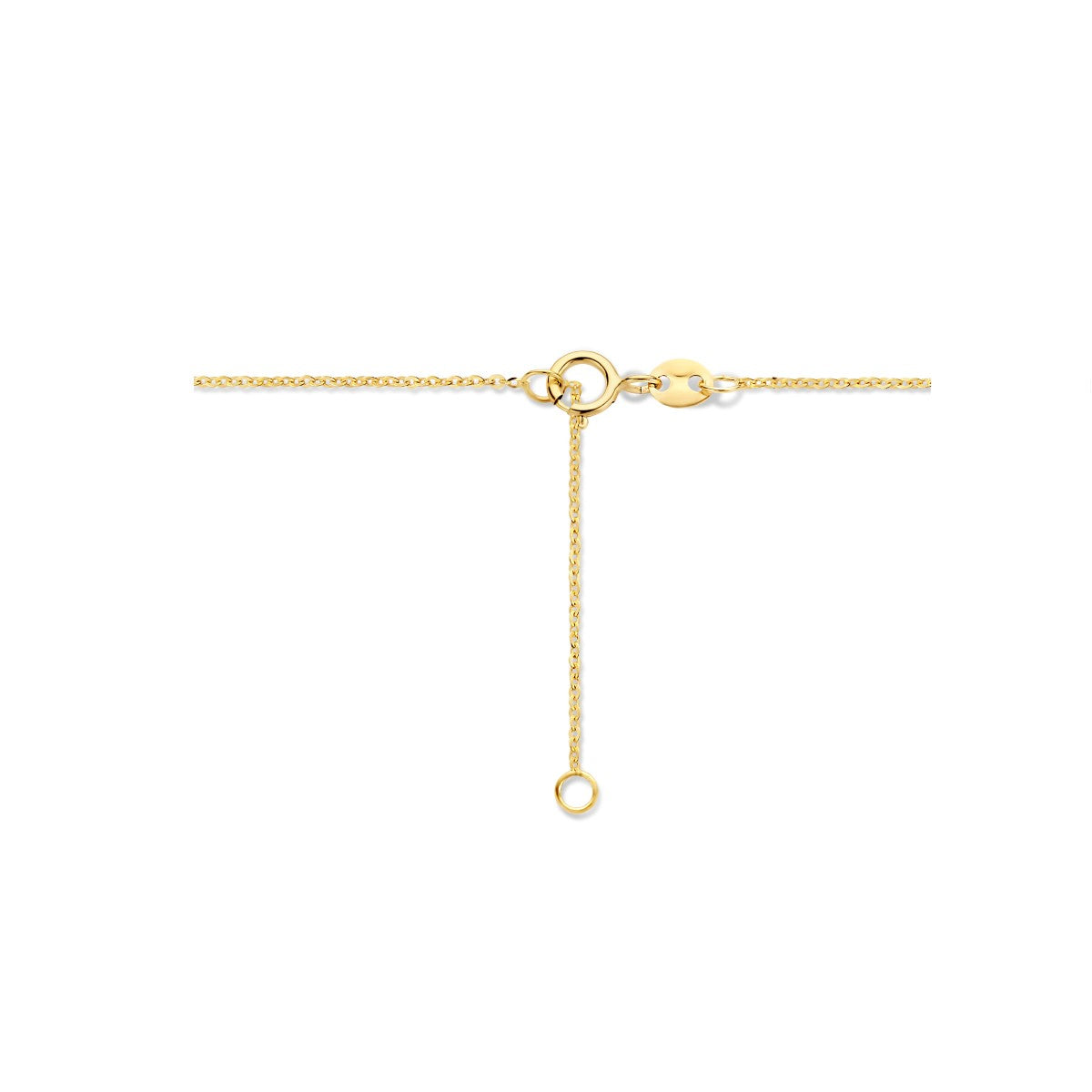 14K geelgoud collier infinity 41,5 - 44,5 cm 4020957 - PansiteNederland.nl