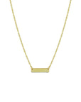 14K geelgoud graveercollier plaat 3,0 mm 40 - 42 - 44 cm 4021124 - PansiteNederland.nl