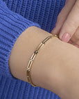 14K Geelgoud Armband 4,0 Mm 20 Cm 4021153