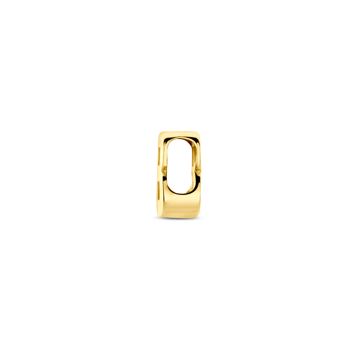 Hanger letter B 5,5 mm 14K geelgoud #Letter_B