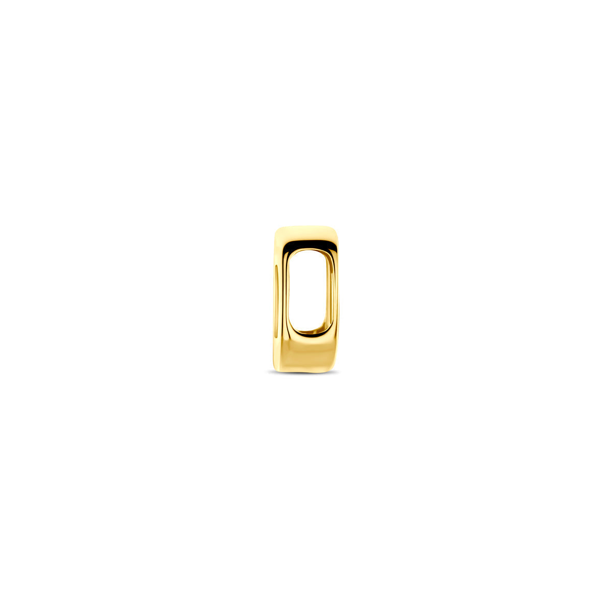 Hanger letter D 6 mm 14K geelgoud #Letter_D