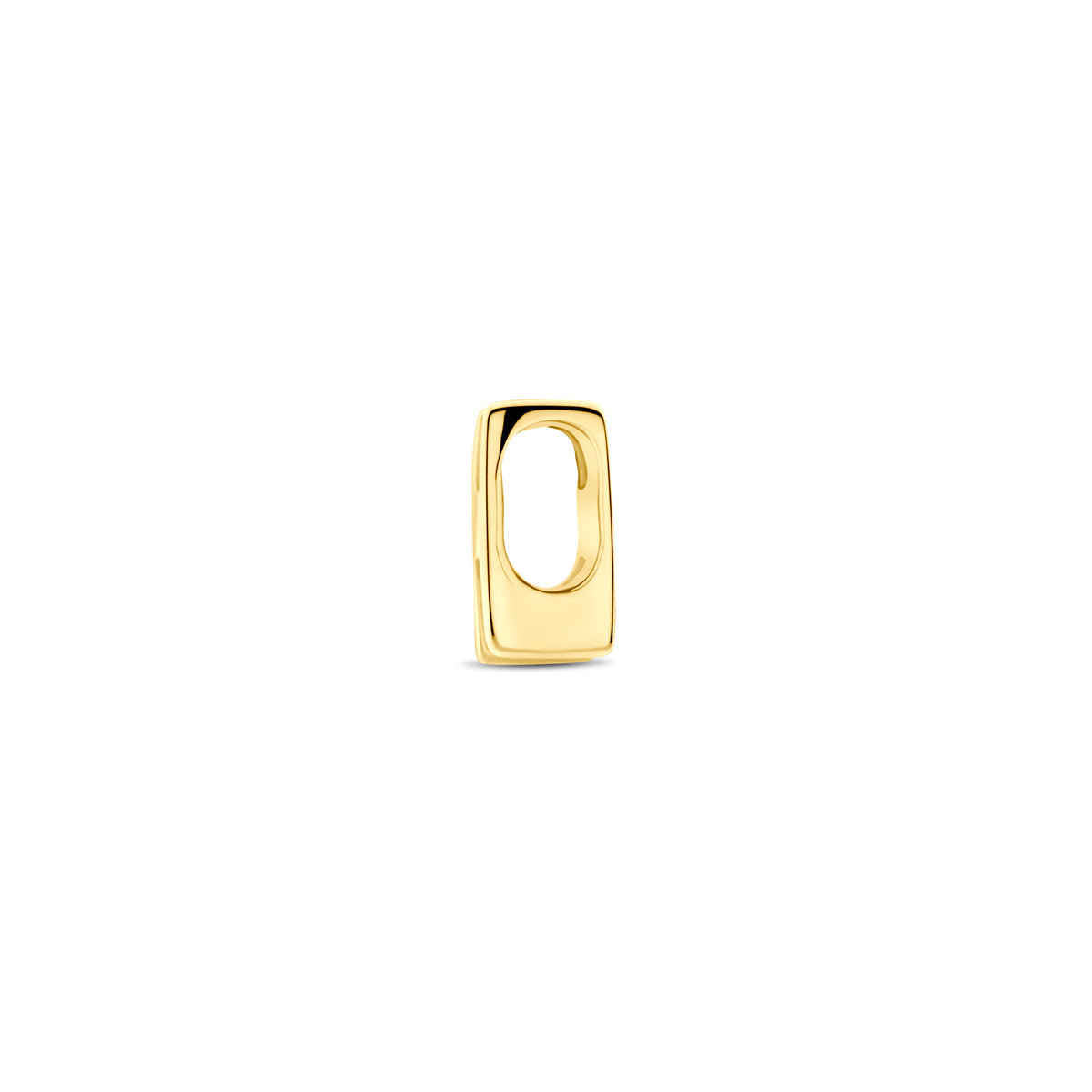 Hanger letter H 5,5 mm 14K geelgoud #Letter_H