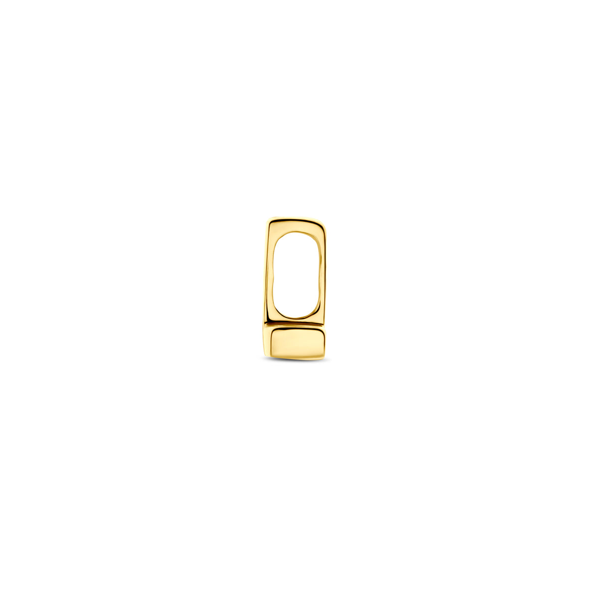 Hanger letter L 5,5 mm 14K geelgoud #Letter_L