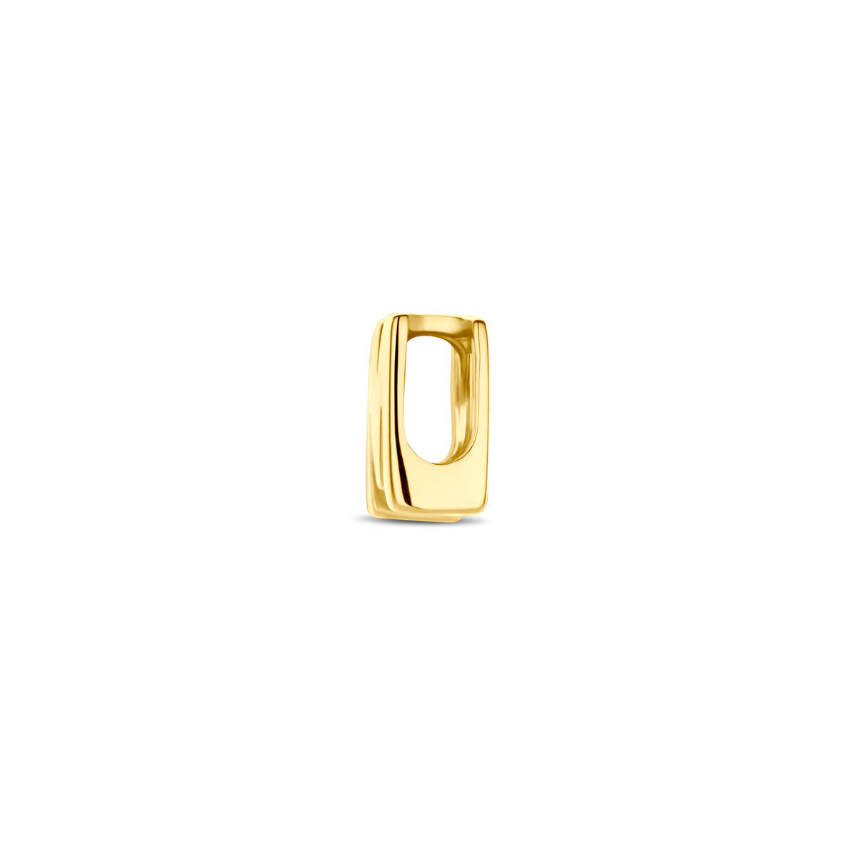 Hanger letter M 5,5 mm 14K geelgoud #Letter_M