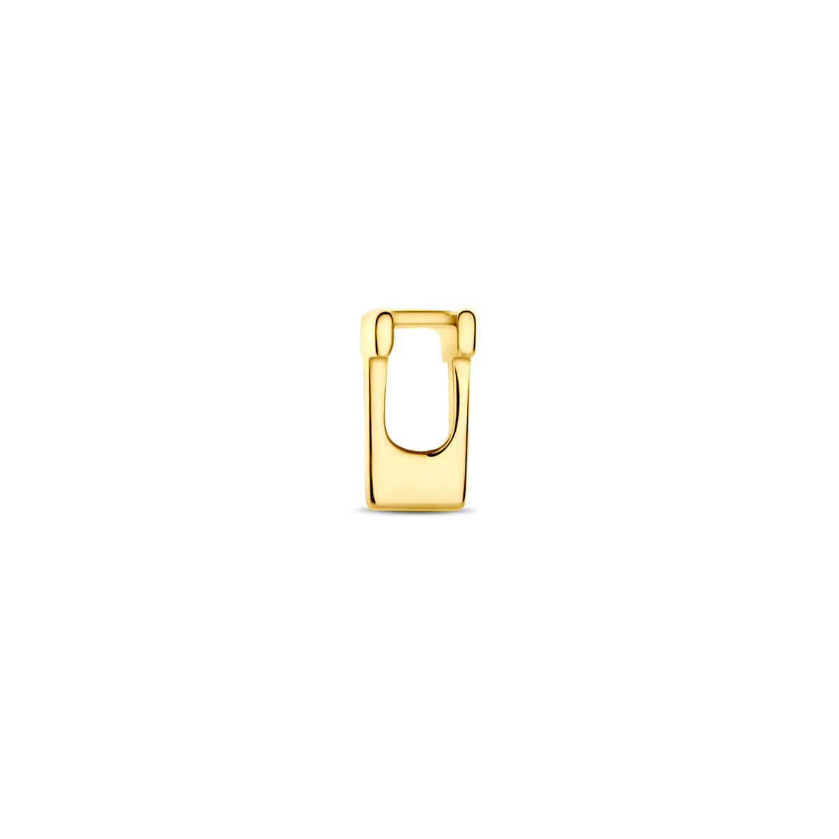 Hanger letter T 5,5 mm 14K geelgoud #Letter_T