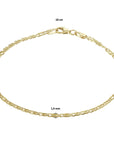 14K Geelgoud Armband Valkenoog 1,9 mm 4021657 - PansiteNederland.nl