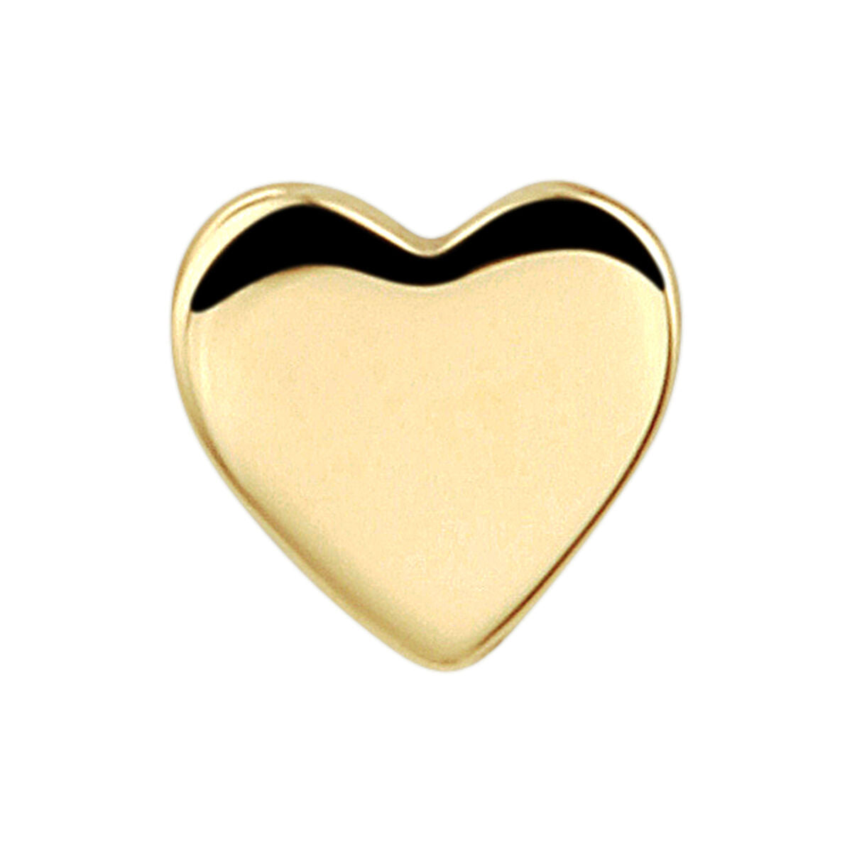 14K geelgoud hanger hart 4022567 - PansiteNederland.nl