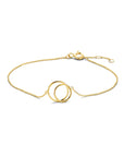14K Geelgoud Armband Rondjes 0,8 Mm 16,5 - 18,5 Cm 4022740 - PansiteNederland.nl