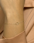 14K Geelgoud Armband Rond 16,5 - 17,5 - 18,5 Cm 4023390 - PansiteNederland.nl