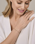 14K Geelgoud Armband Hart 16,5 - 17,5 - 18,5 Cm 4023392