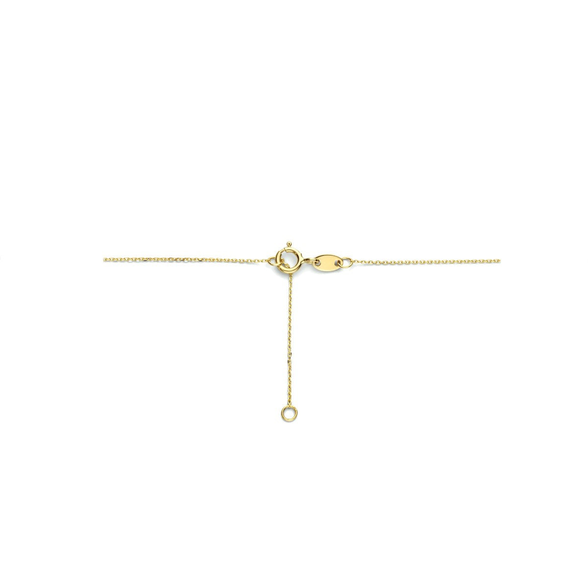 14K geelgoud collier parel 42 - 45 cm 4023432 - PansiteNederland.nl