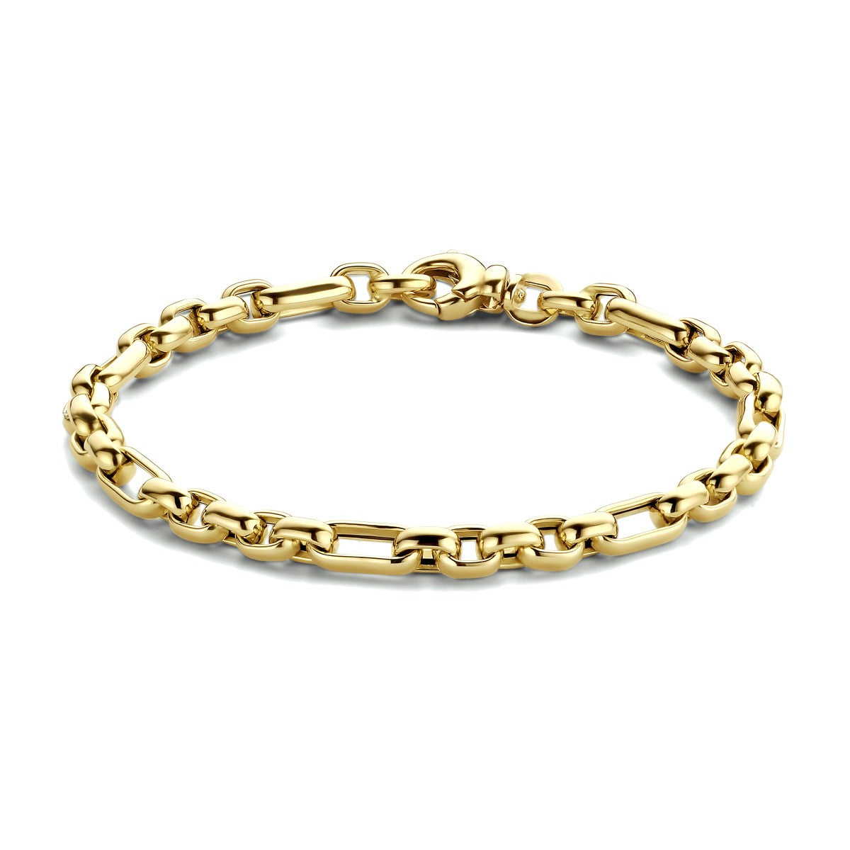 14K Geelgoud Armband Anker 4,8 Mm 19 Cm 4023437 - PansiteNederland.nl