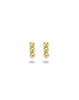 Gouden oorknoppen bolletjes - PSN4023438