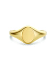 14K Geelgoud Graveerring Ovaal 4023498 - PansiteNederland.nl