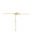 14K geelgoud collier rondjes zirkonia 40 - 42 - 44 cm 4023702 - PansiteNederland.nl