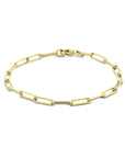 14K Geelgoud Armband Paperclip Rond Massief 3,6 Mm 19,5 Cm 4023789 - PansiteNederland.nl