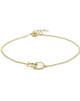 14K Geelgoud Armband Rond 16,5 - 17,5 - 18,5 Cm 4023829