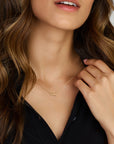 14K geelgoud collier hartjes 40 - 42 - 44 cm 4023831