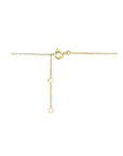 14K geelgoud collier hartjes 40 - 42 - 44 cm 4023831