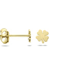 Witgouden oorknoppen klaver - PSN4023835 - PansiteNederland.nl