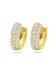 Gouden oorringen met zirkonia PSN4023877