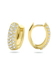 Gouden oorringen met zirkonia PSN4023877