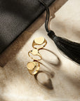 Geelgouden 14k Graveerring ovaal - PSN4023933