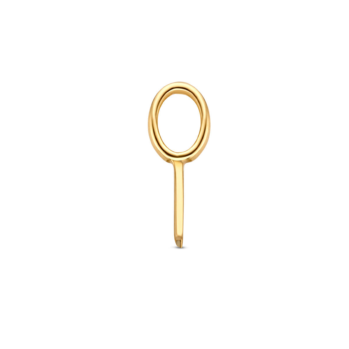 Hanger letter A 9 mm 14K geelgoud #Letter_A