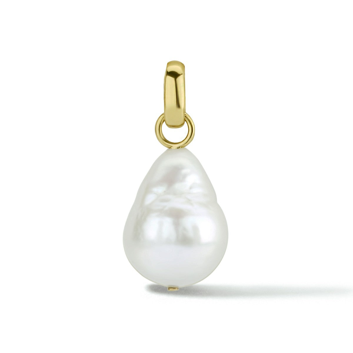 14K geelgoud hanger parel 4024238 - PansiteNederland.nl