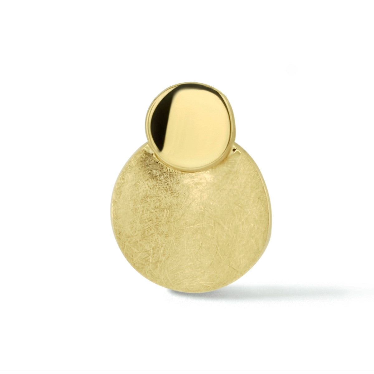 14K geelgoud hanger gescratcht 4024244 - PansiteNederland.nl