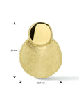 14K geelgoud hanger gescratcht 4024244 - PansiteNederland.nl