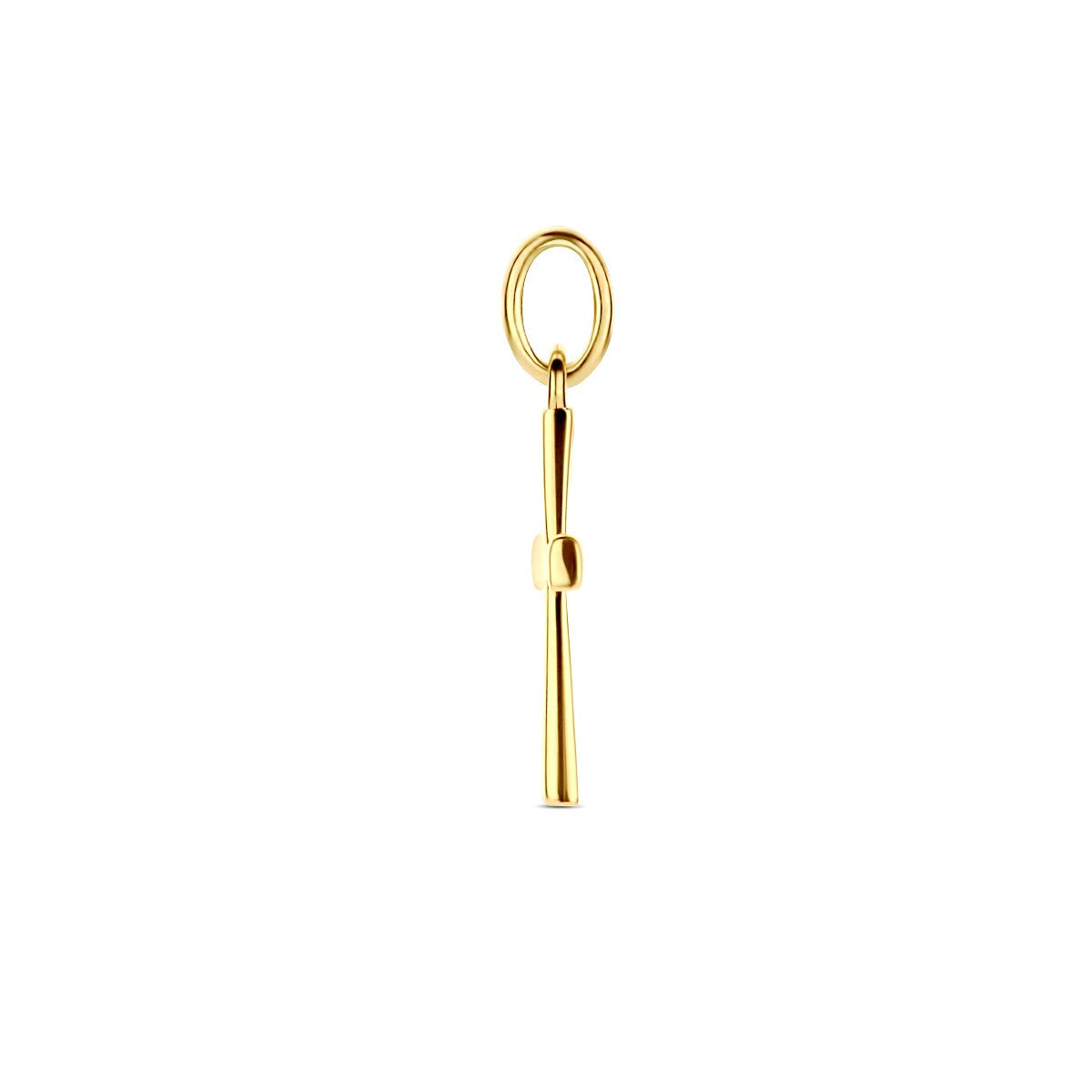 14K geelgoud hanger kruis 4024418 - PansiteNederland.nl