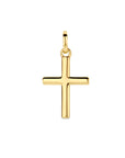 14K geelgoud hanger kruis 4024419 - PansiteNederland.nl