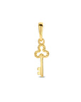14K geelgoud hanger sleutel 4024441 - PansiteNederland.nl